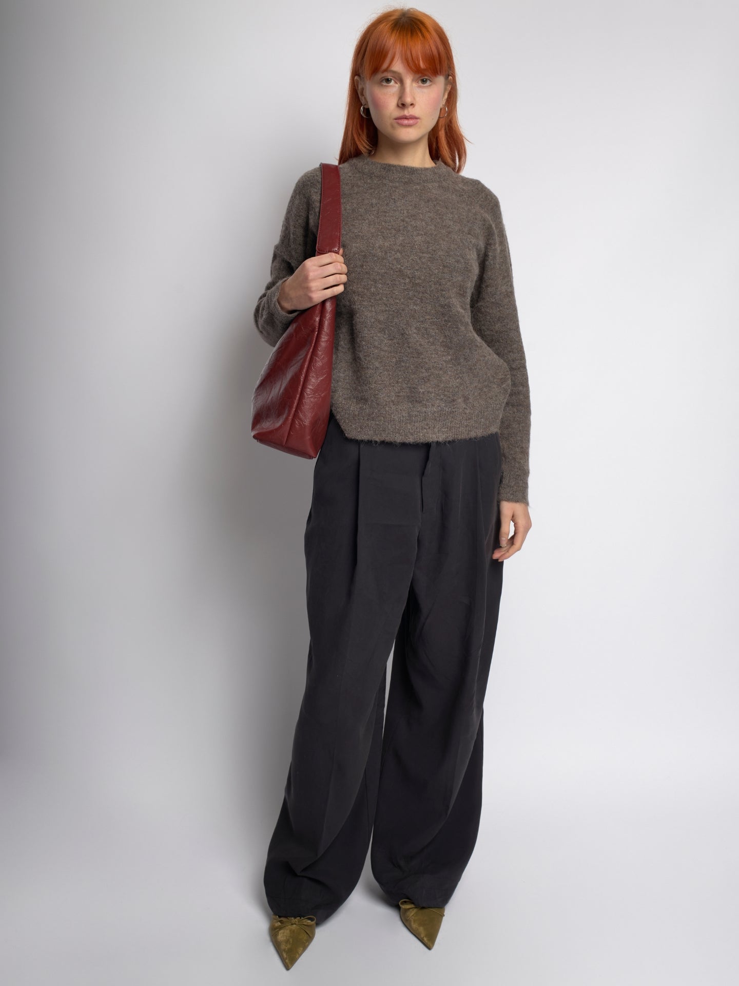 Hofstede™ | Isadora Distressed Leather Tote