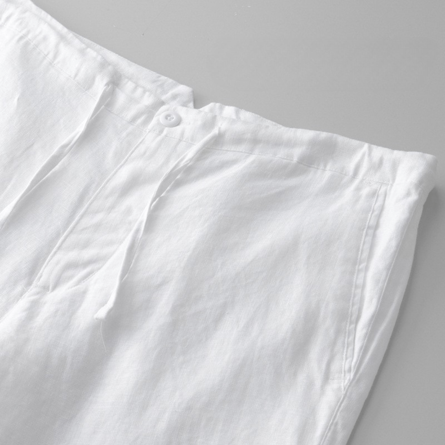 Hofstede™ | Linnen Drawstring Shorts