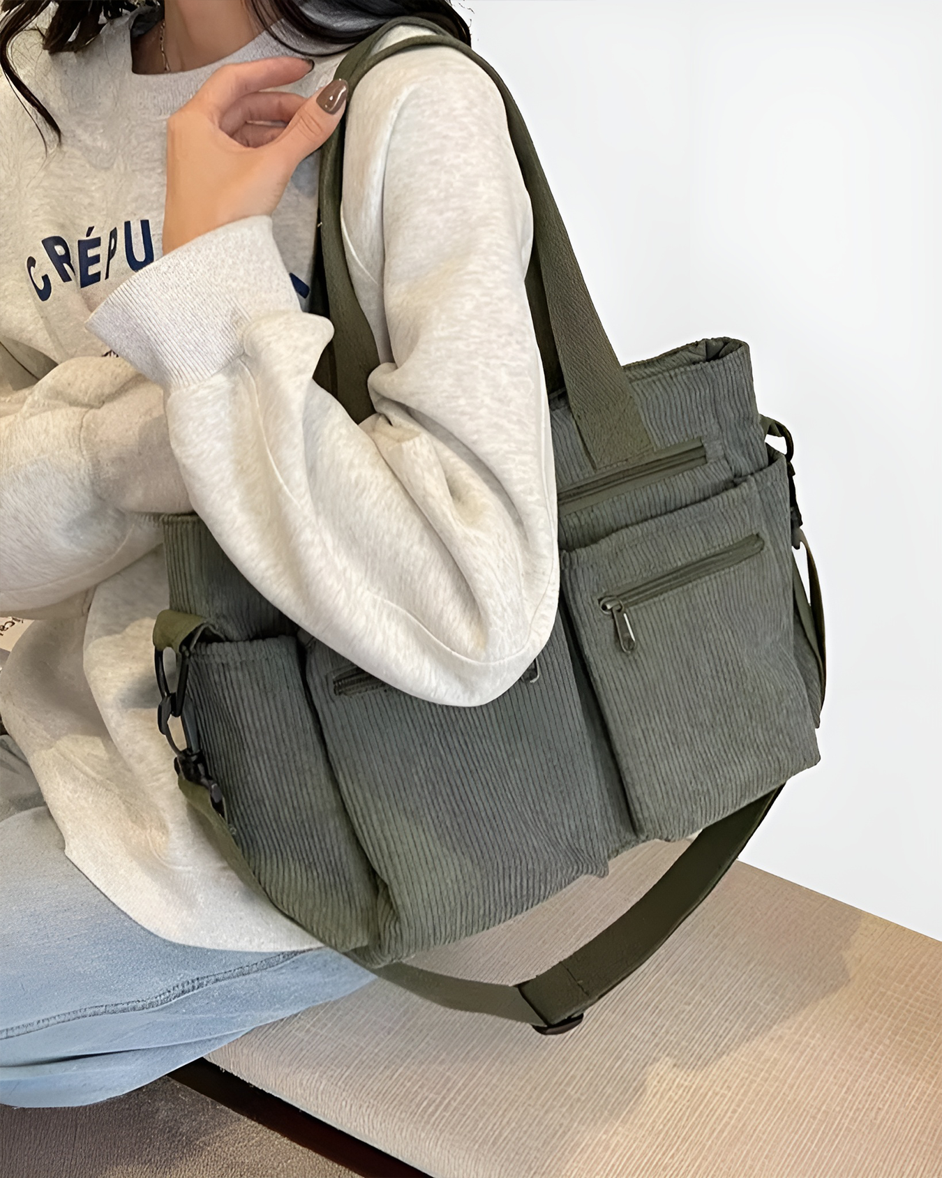 Hofstede™ | Urban Cord - Tote Tas