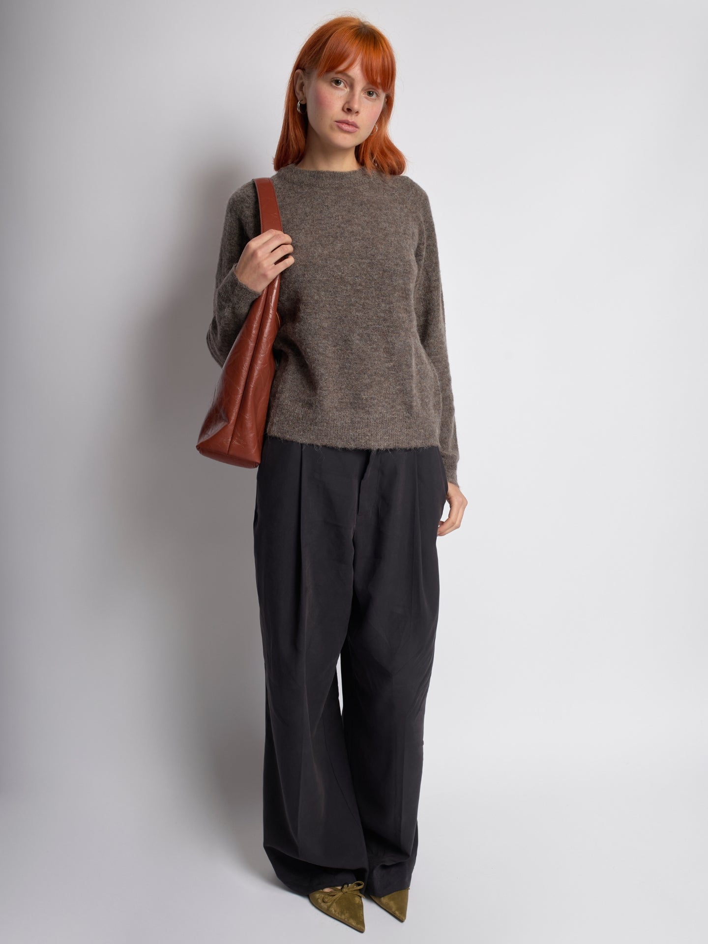 Hofstede™ | Isadora Distressed Leather Tote