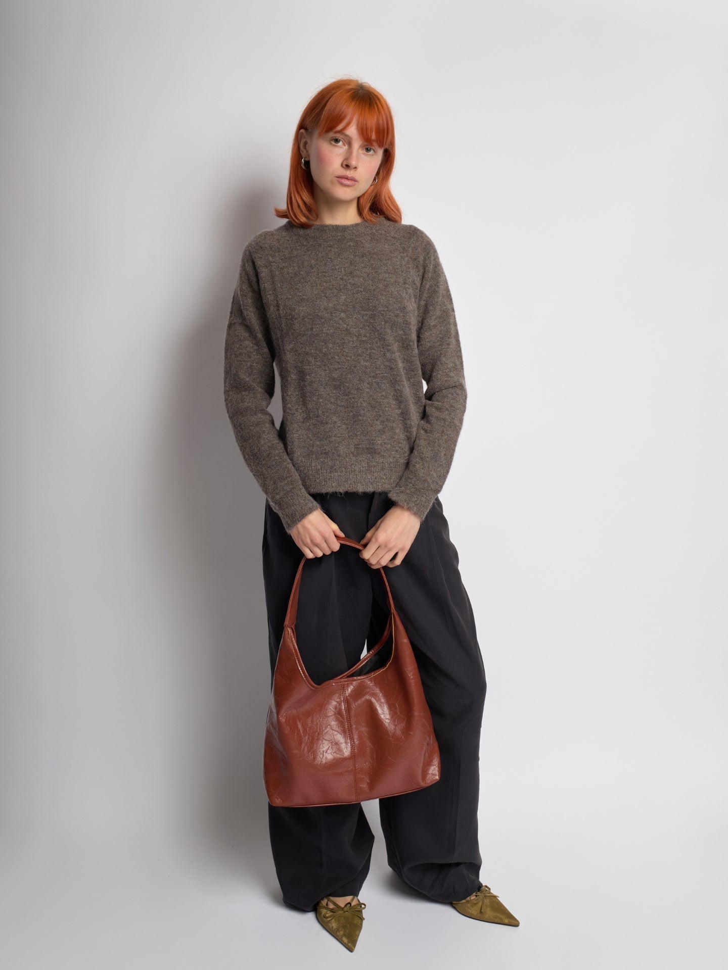 Hofstede™ | Isadora Distressed Leather Tote