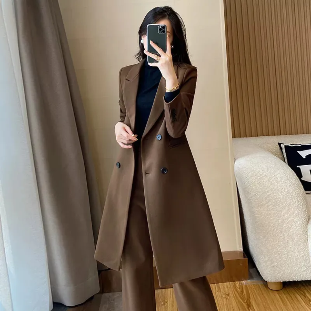 Hofstede™ | Nadine Wol-Trenchcoat - 1+1 Gratis!