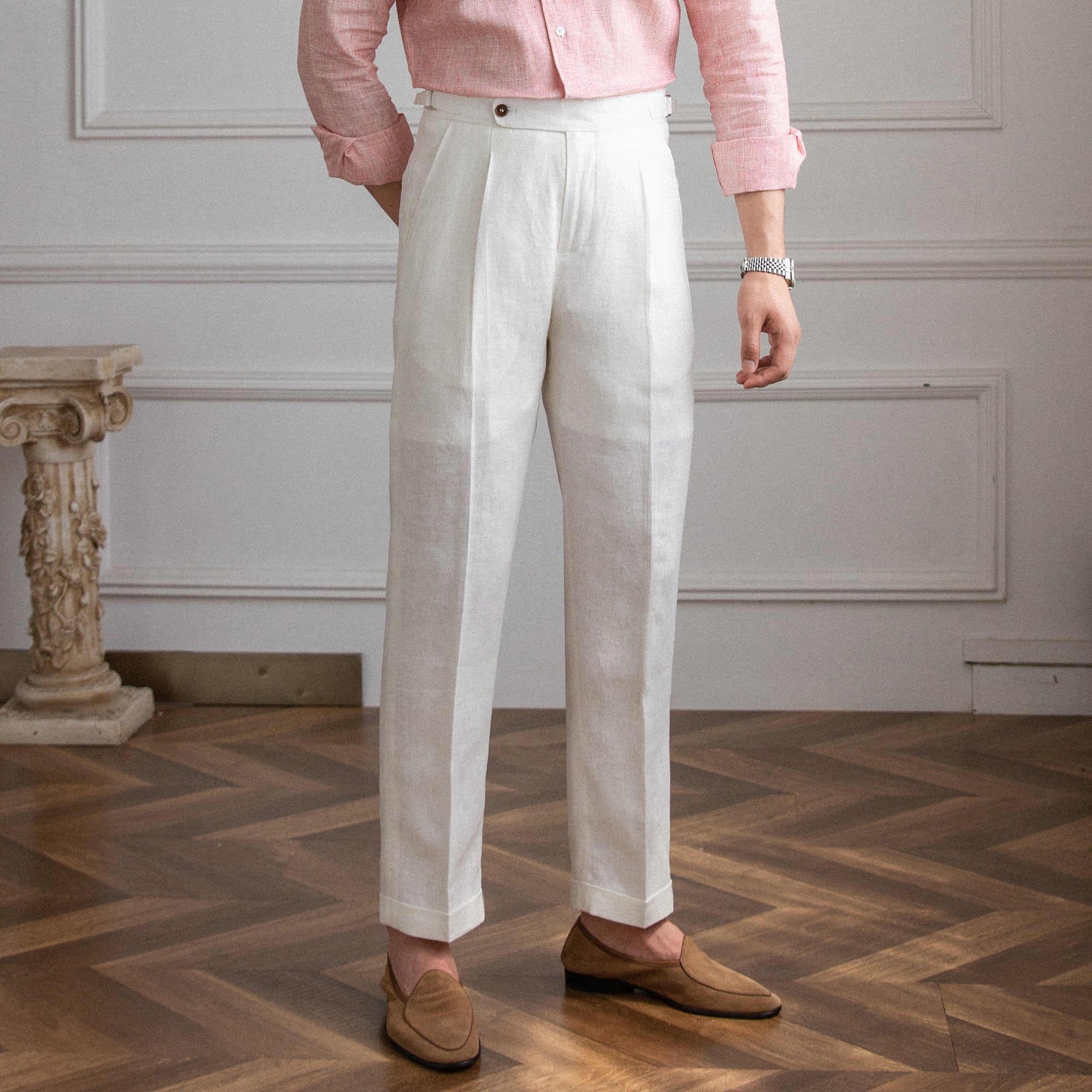 Hofstede™ | Celio Linnen Broek
