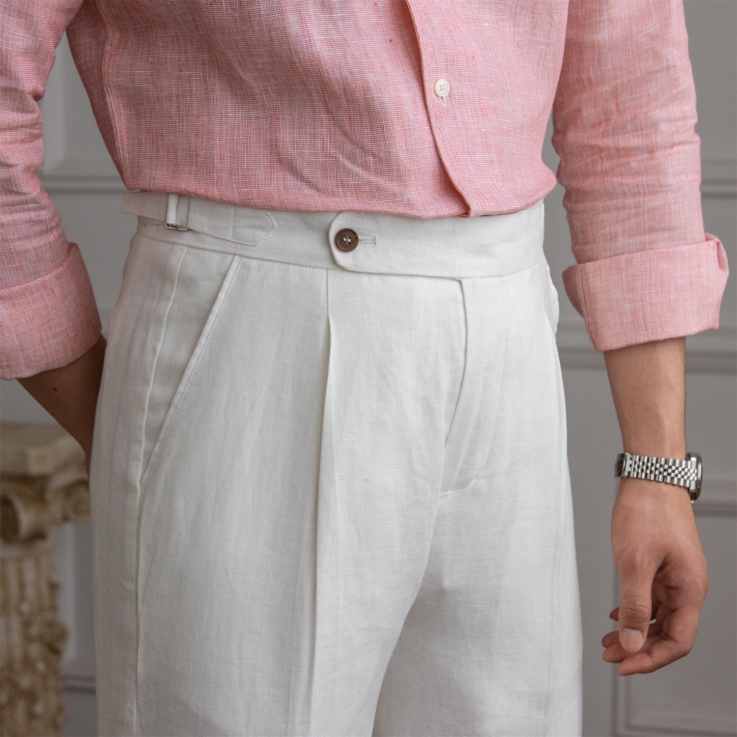 Hofstede™ | Celio Linnen Broek