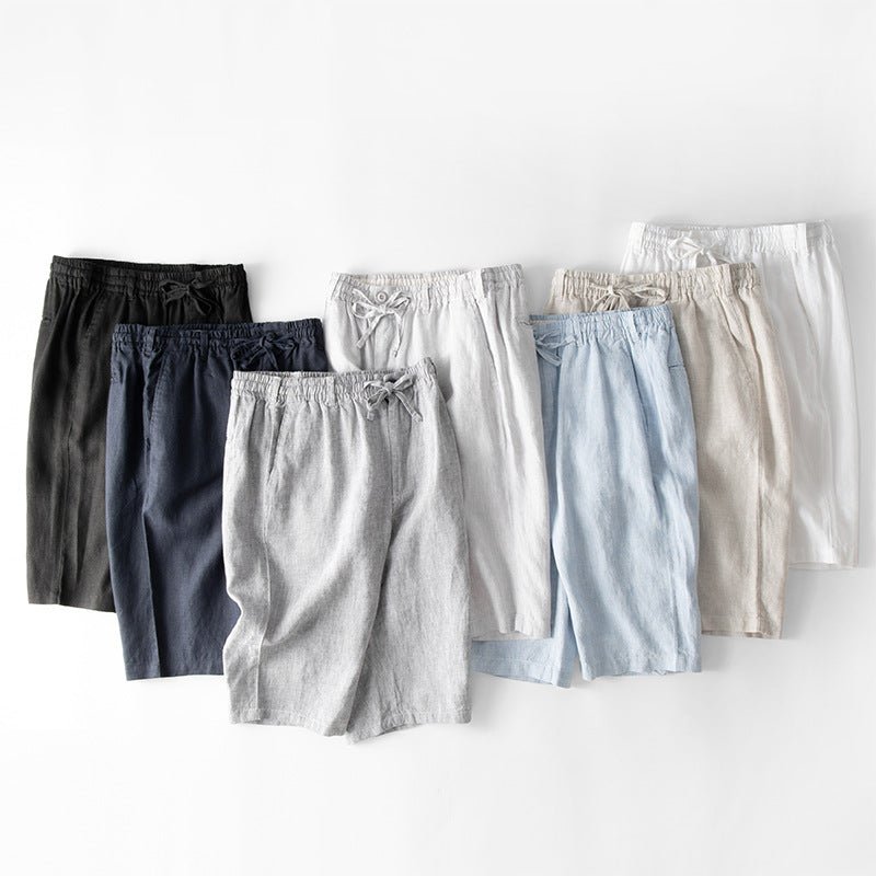 Hofstede™ | Positan Linnen Drawstring Shorts
