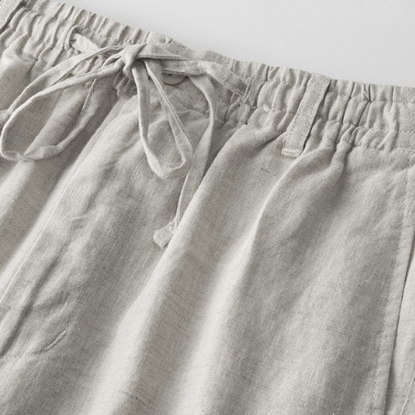 Hofstede™ | Positan Linnen Drawstring Shorts